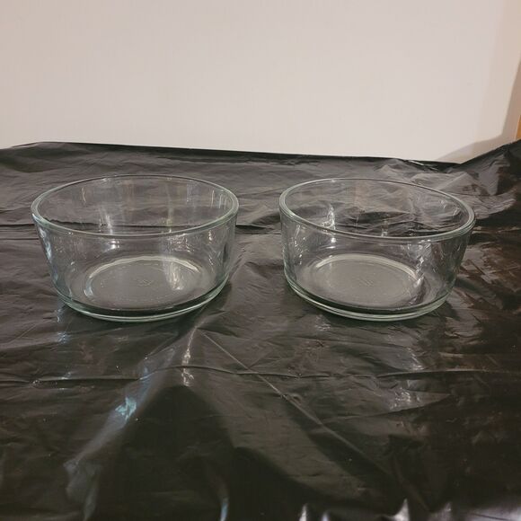 Anchor Hocking 4 Cup/1 Qt Clear Glass Prep Bowl microwave safe No Lid - Picture 2 of 9